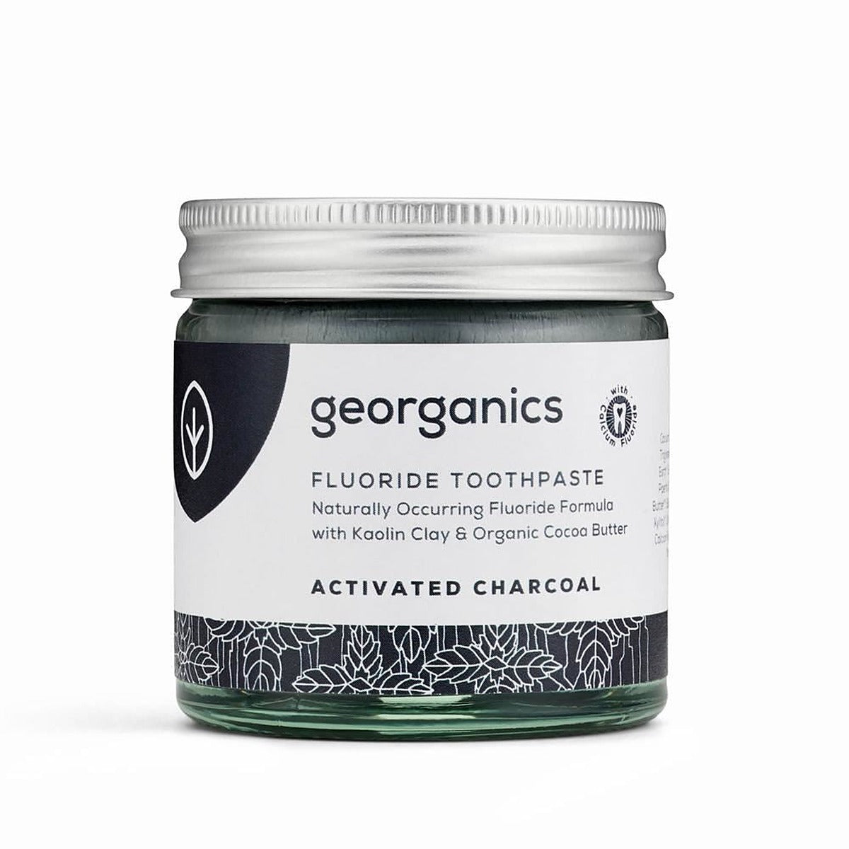 Georganics Fluoride Toothpaste- Charcoal 60ml