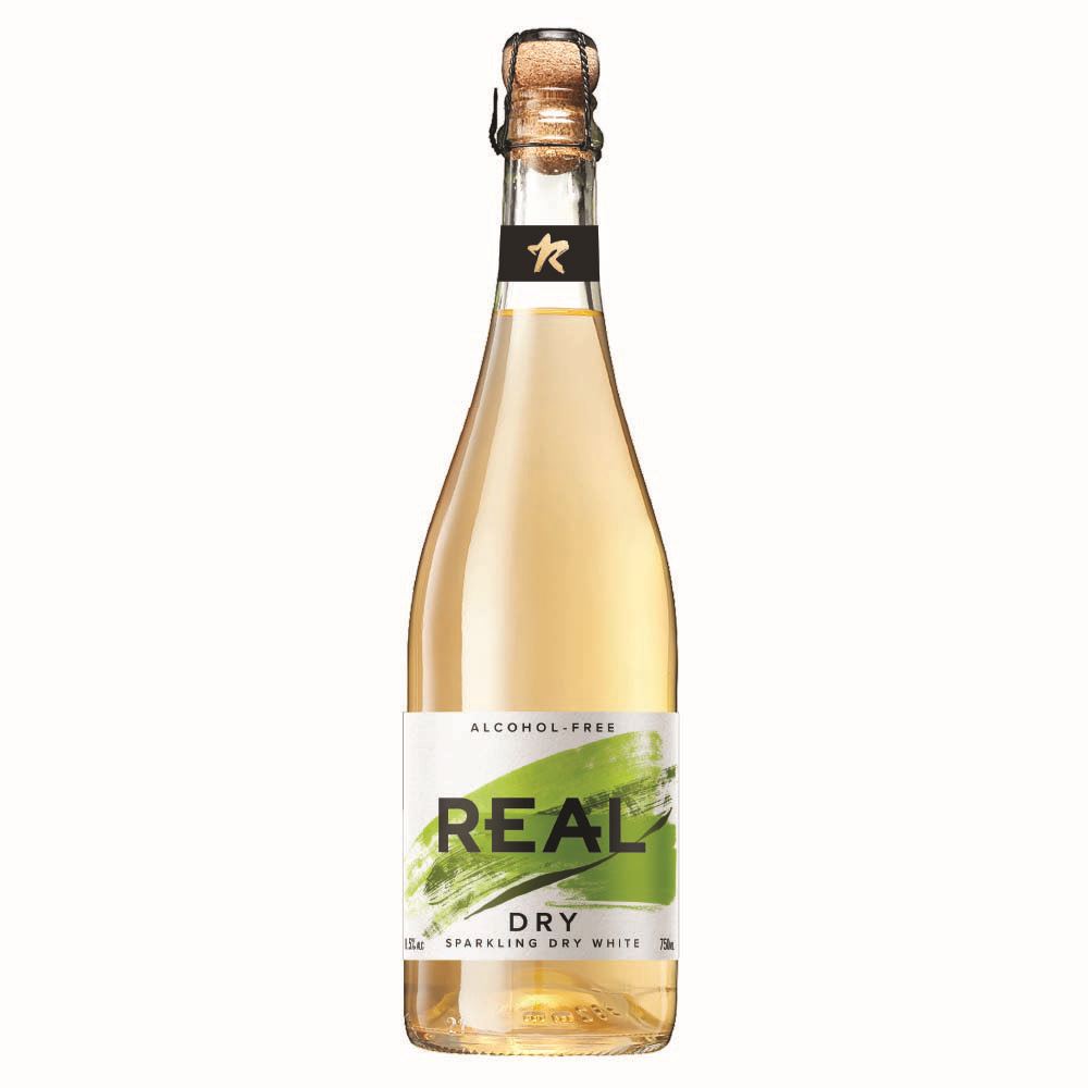 The REAL Drinks Co. REAL Dry Sparkling Dry White Alcohol Free 750ml
