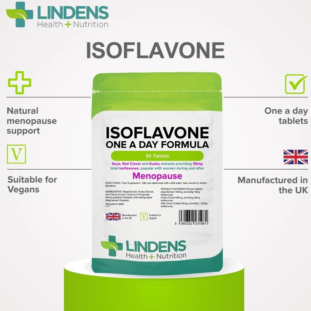 Lindens Isoflavone Formula (Soya+) - 30 Tablets - image 3