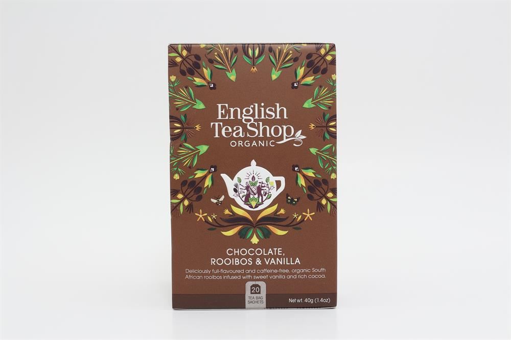 English Tea Shop Chocolate Roobios & Vanilla Everyday Range Tea 20 Bag