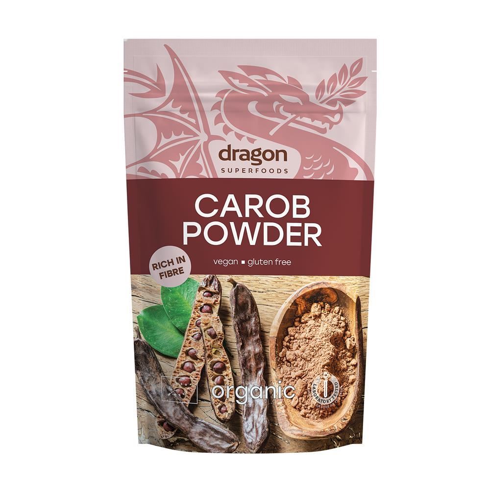Dragon Superfoods Carob Powder 200g - 6 Pack