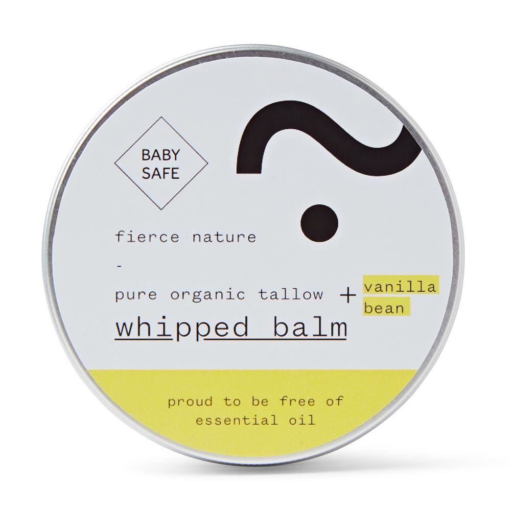 Fierce Nature Pure Organic Tallow Vanilla Balm 200g