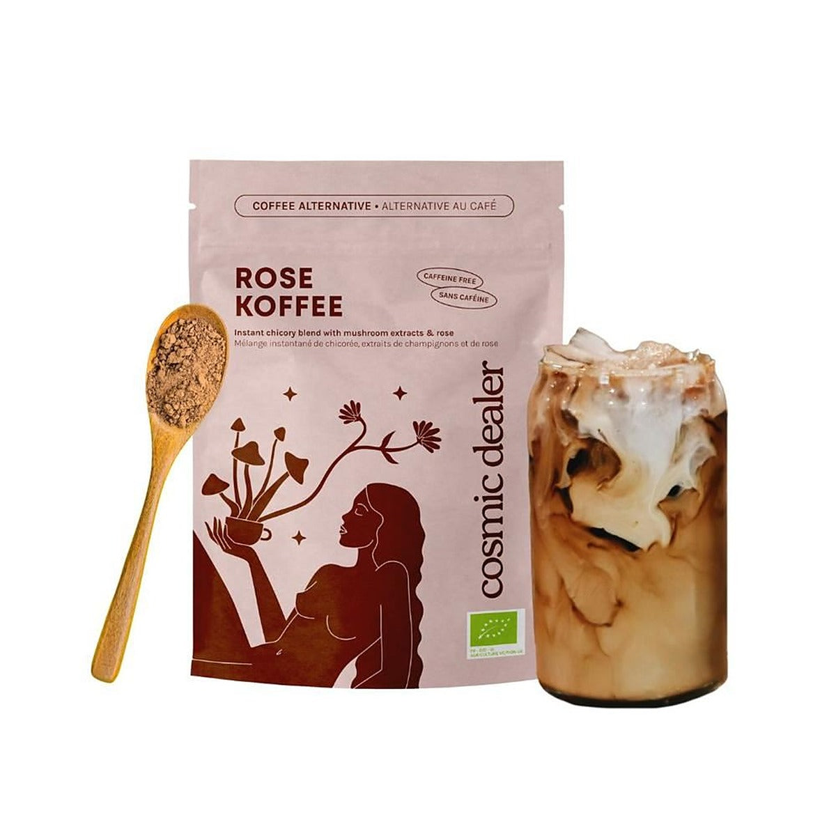 Cosmic Dealer Koffee Rose Blend - Rose Coffee Alternative Mushrooms 120g