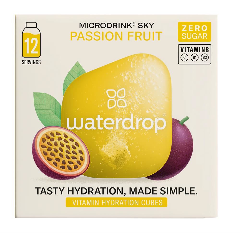 Waterdrop Passion Fruit Microdrink - Hydration Cubes 12 capsules