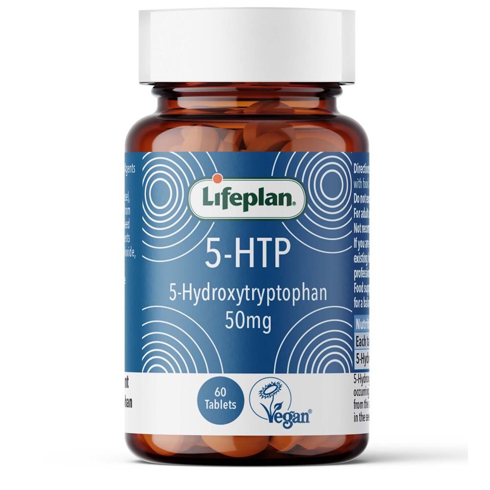 Lifeplan 5HTP 50mg 60 Tablets