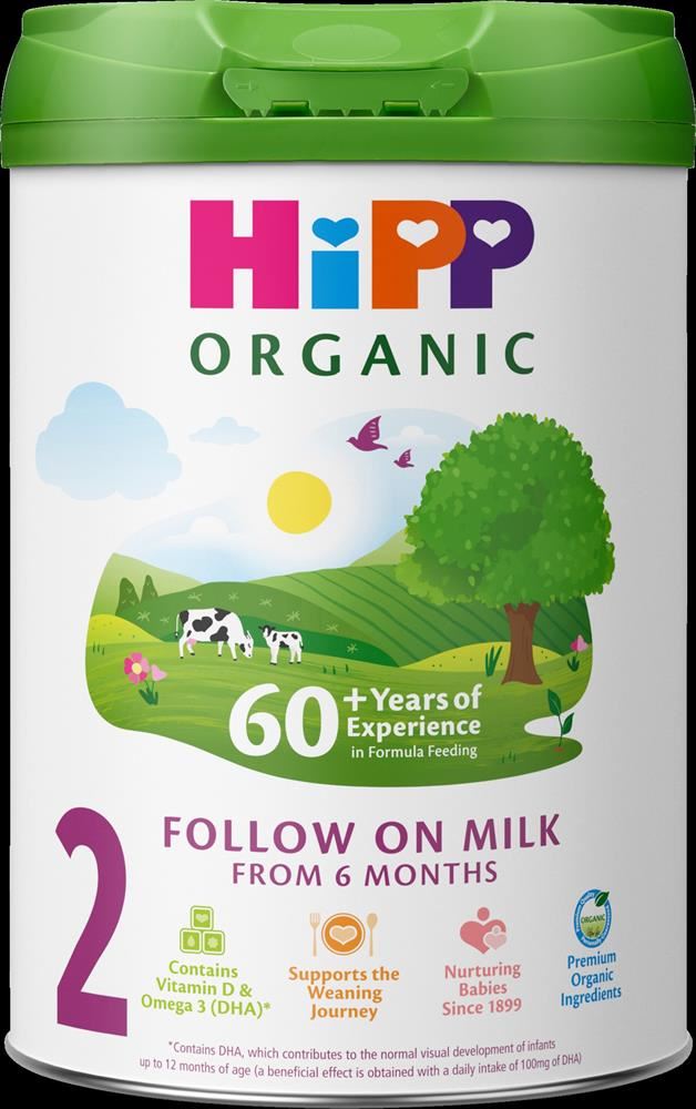 Hipp Organic 2 Follow on Baby Milk Powder Formula 800g