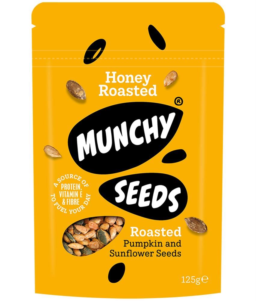 Munchy Seeds Honey Roasted 125g - 2 Pack