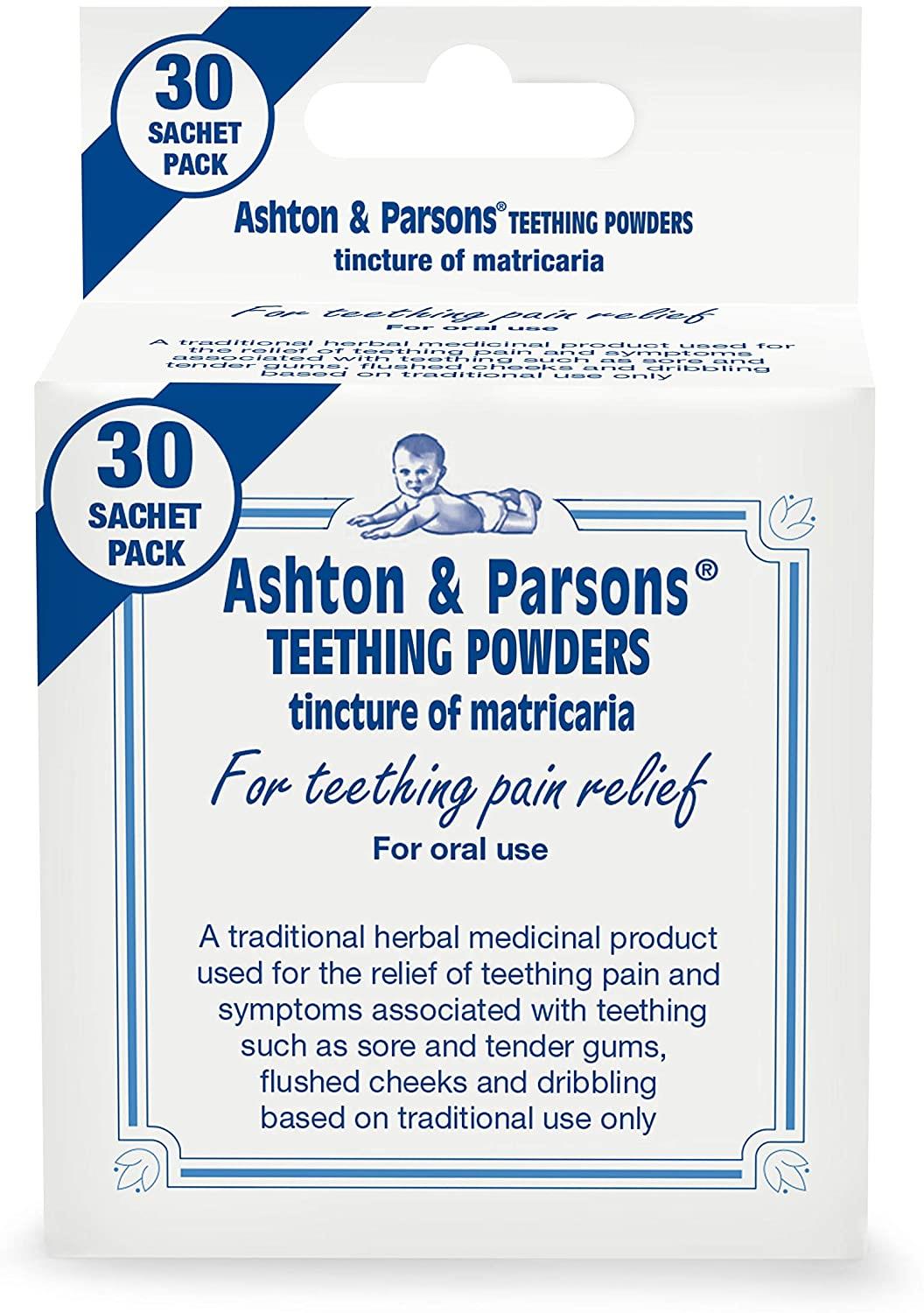 Ashton & Parsons Teething Powders and Gels - All Sizes
