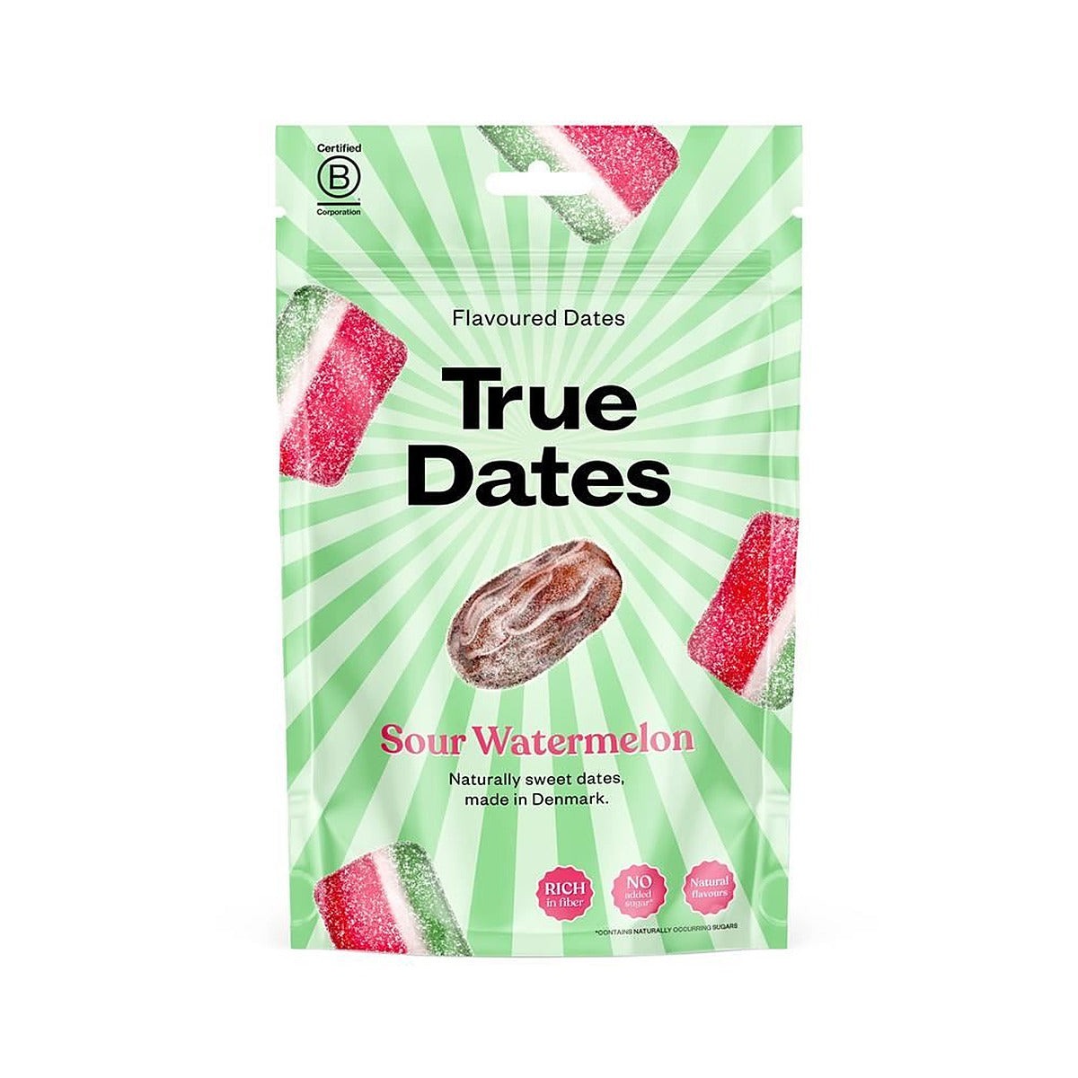 True Gum True Dates Sour Watermelon 100g