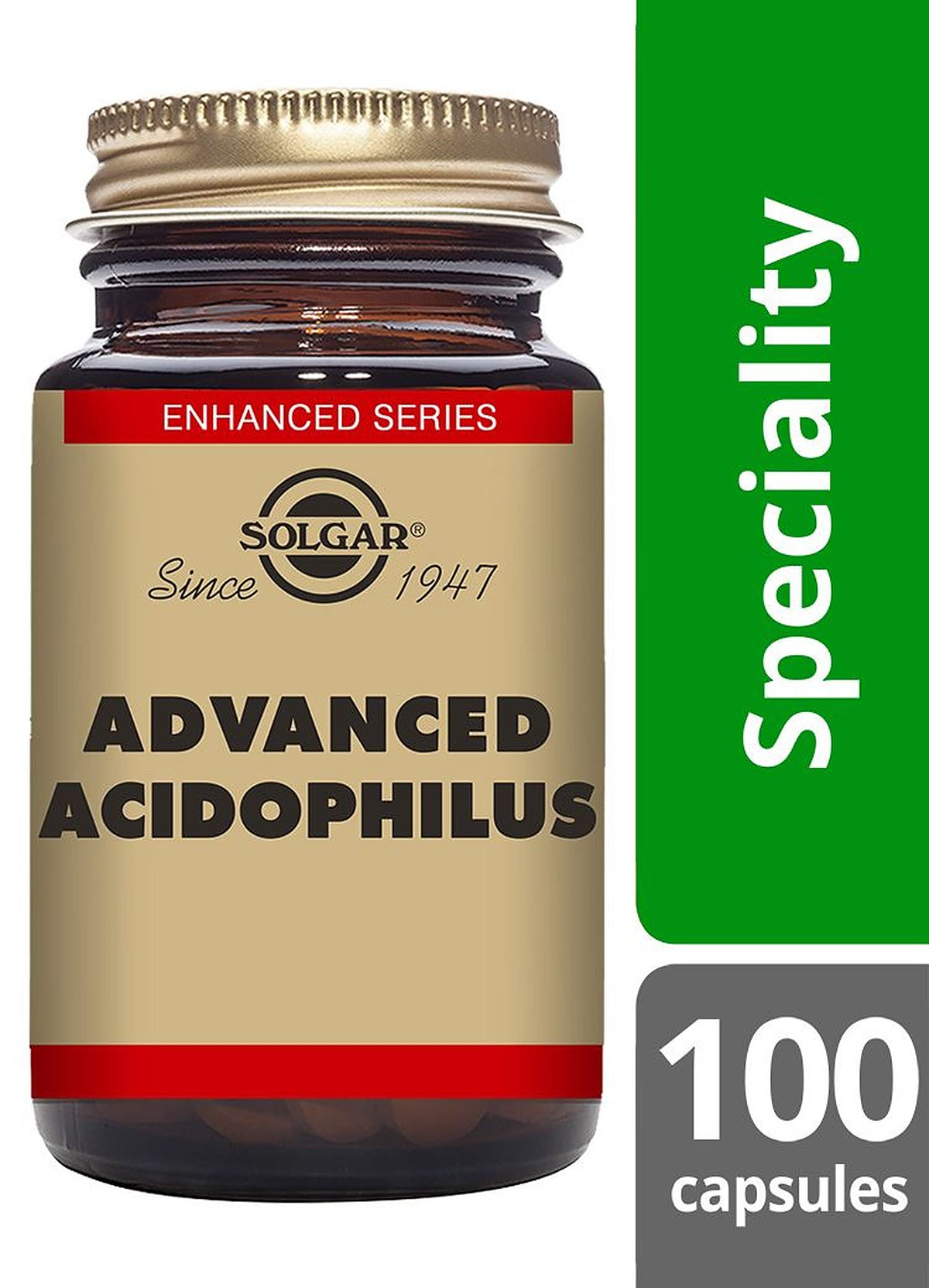 Solgar Advanced Acidophilus - 100 Vegicaps - image 2