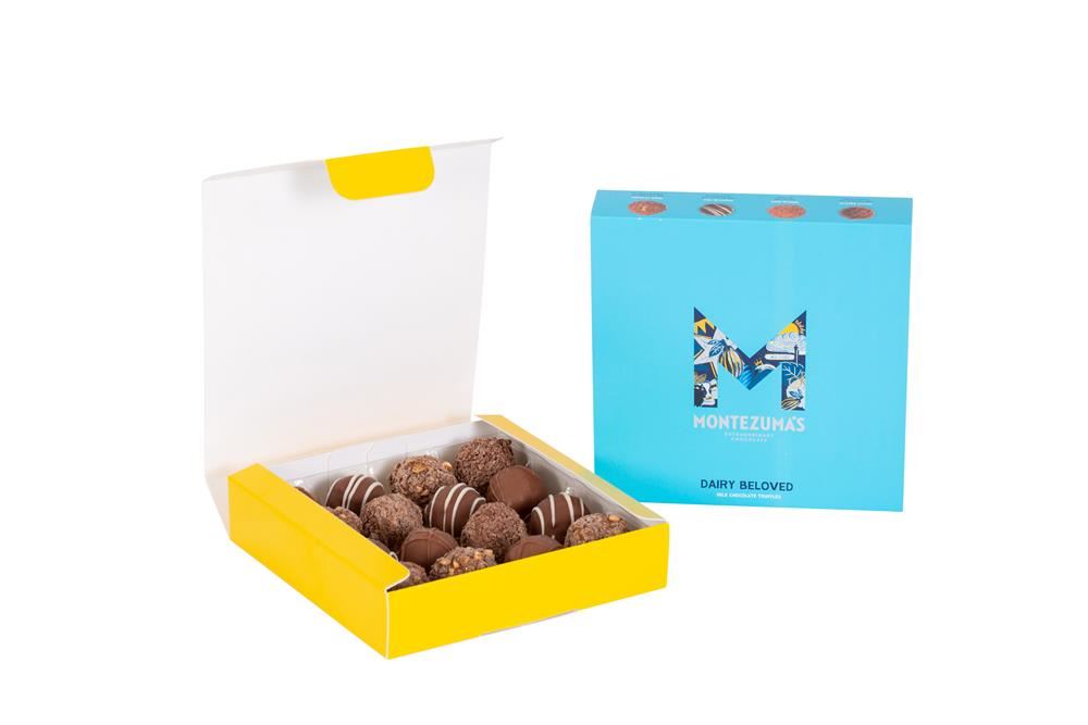 Montezumas Chocolate Collection of Milk Chocolate Truffles 16 pieces 230g