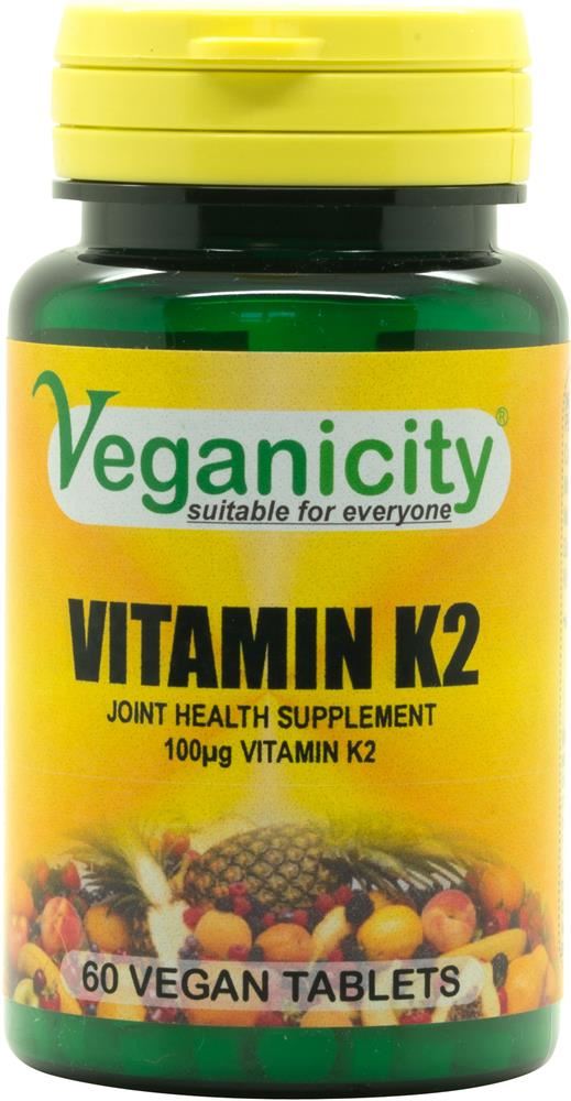 Veganicity Vitamin K2 100ug 60 Vtabs
