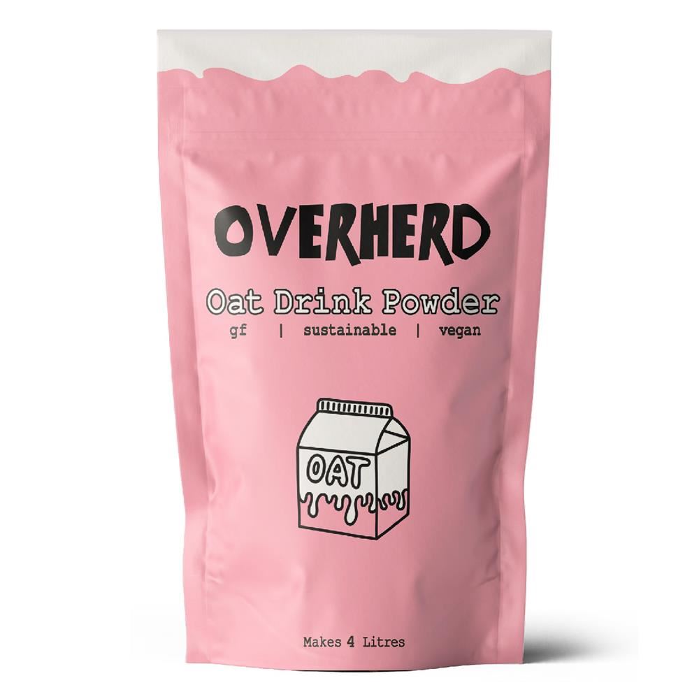Overherd Oat Drink Powder 400g Makes 4 Litres of Oat Milk