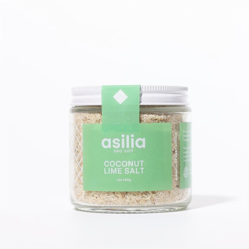 Asilia Salt Coconut Lime Salt - The Zesty Blend 140g