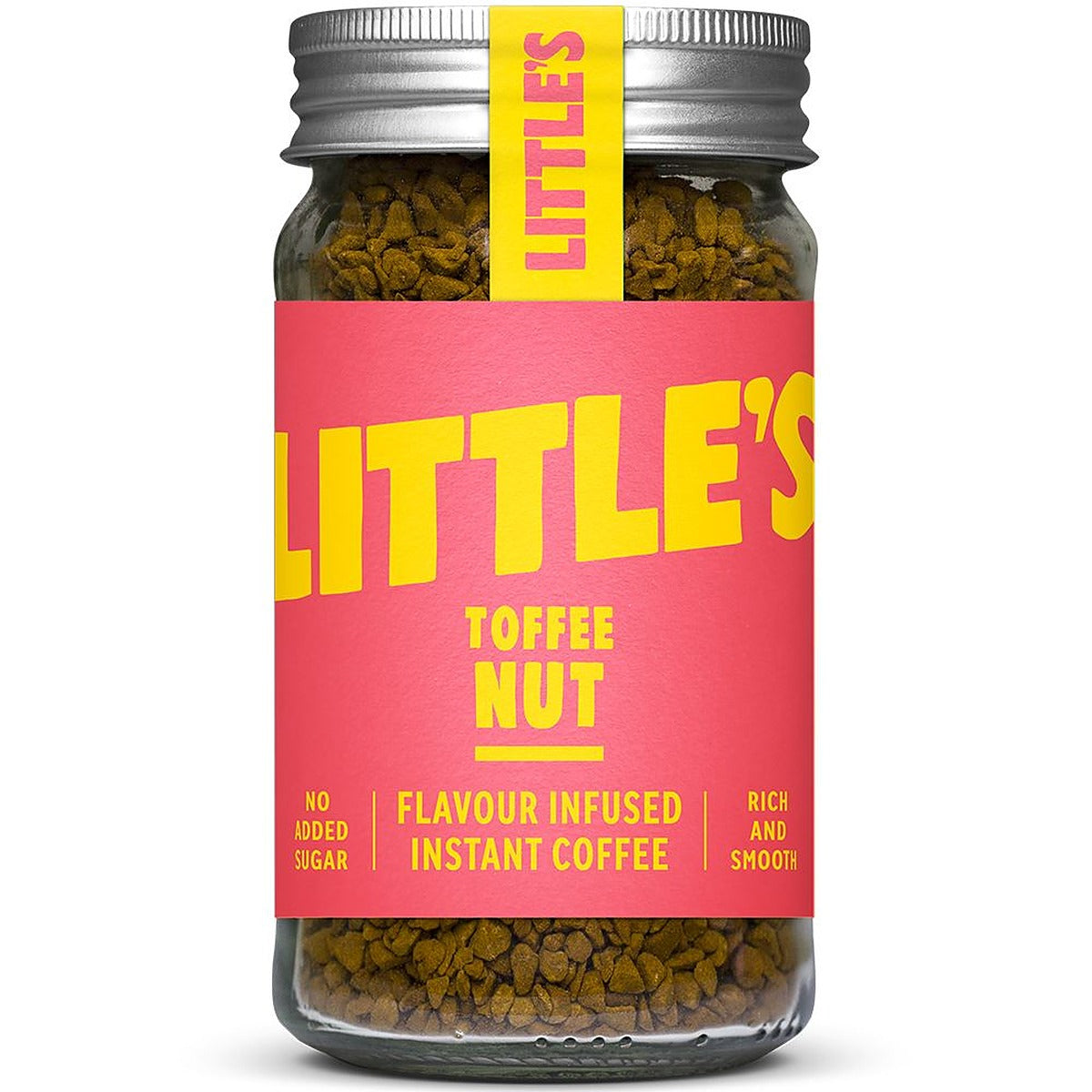 Little's instant coffee infused with the taste of Toffee Nut 50g