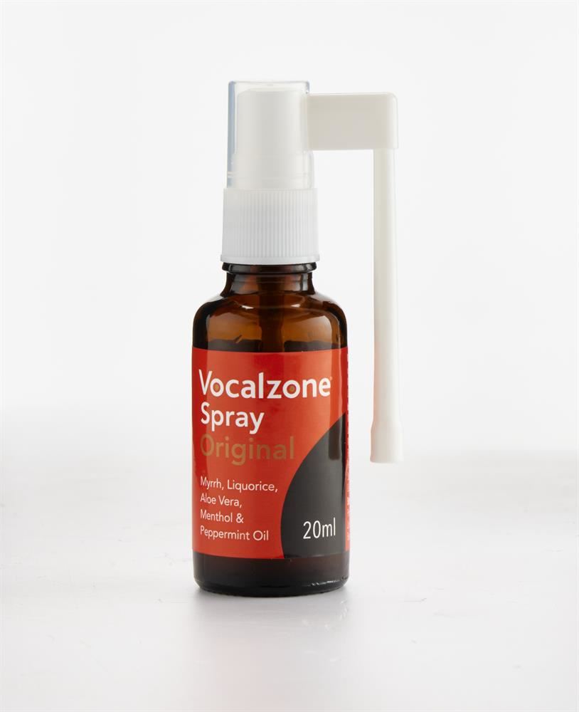 Vocalzone Spray for hard working voices 20ml