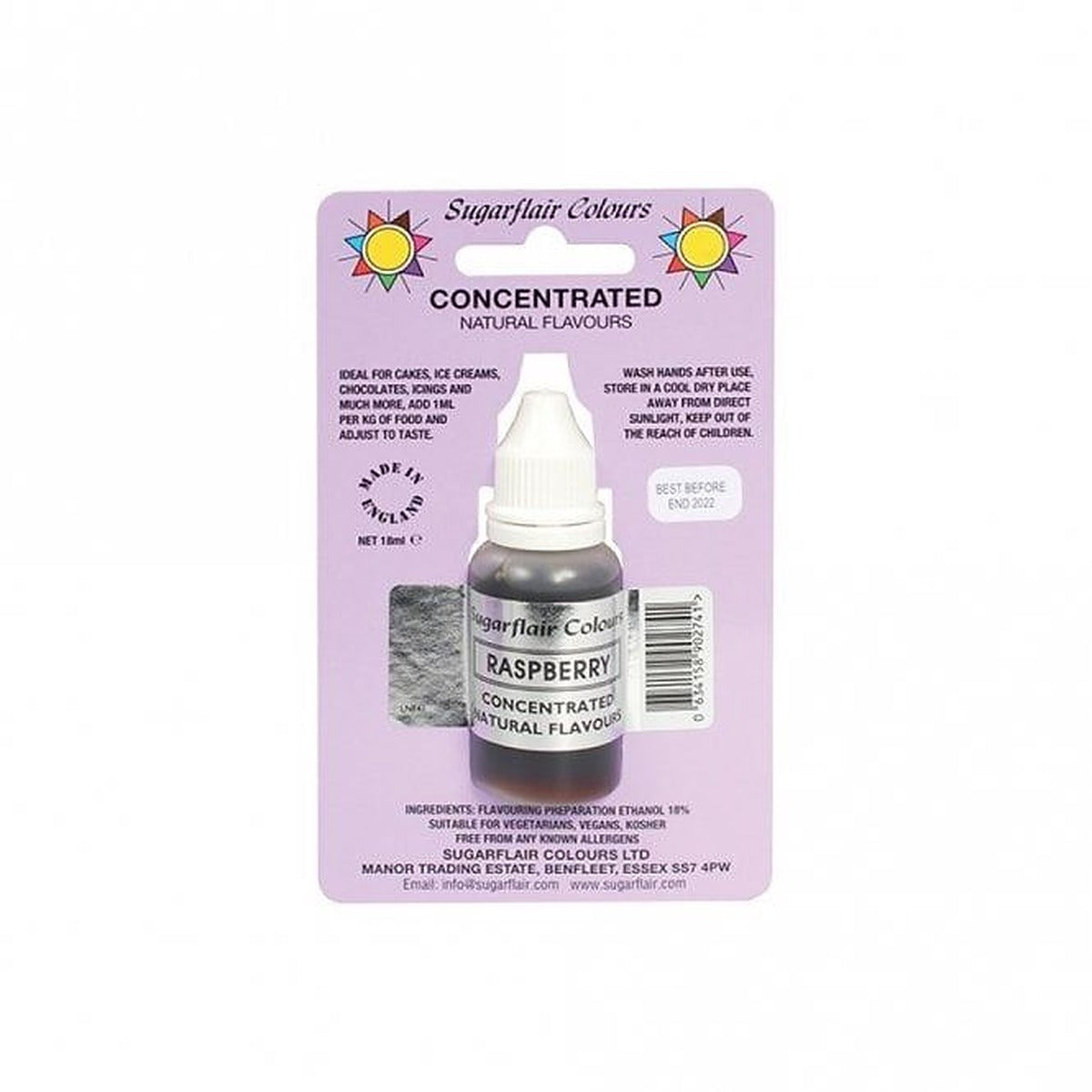Sugarflair Concentrated NATURAL Food Flavours - 18ml - image 21