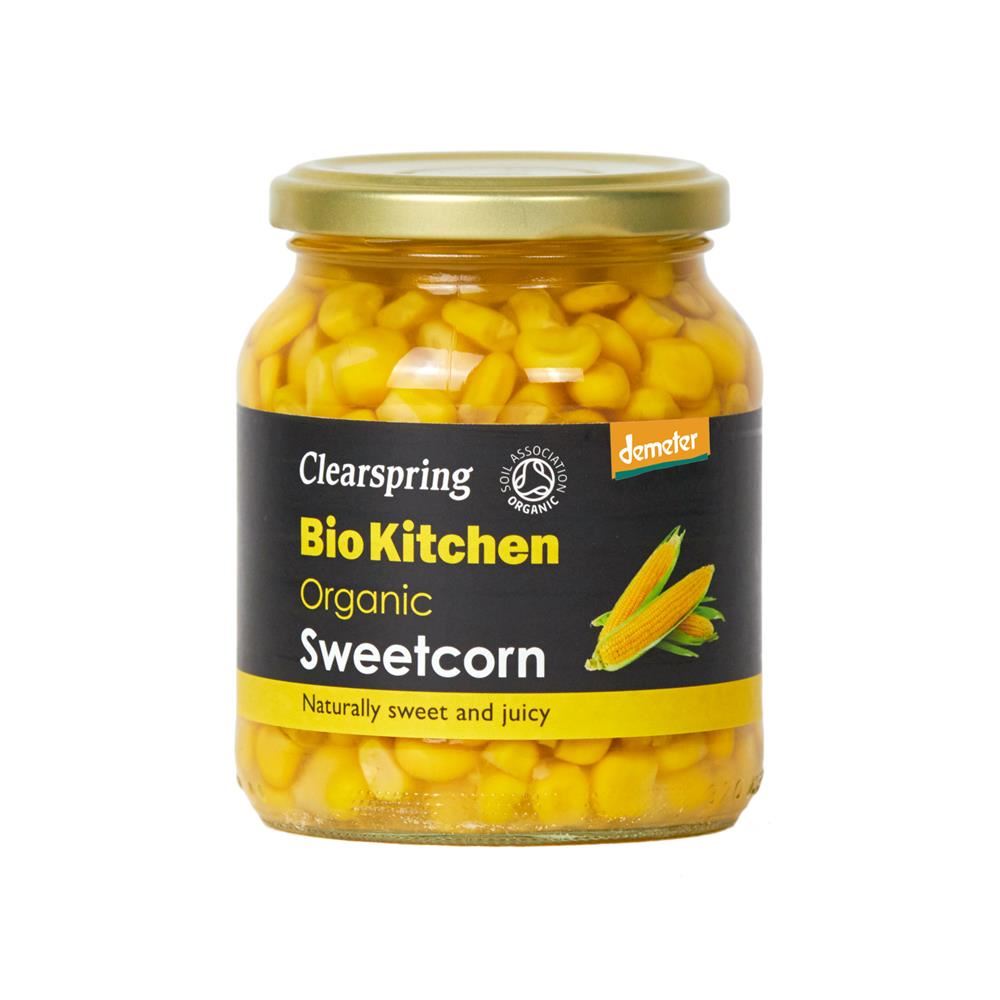 Clearspring Bio Kitchen Organic Sweetcorn 350g