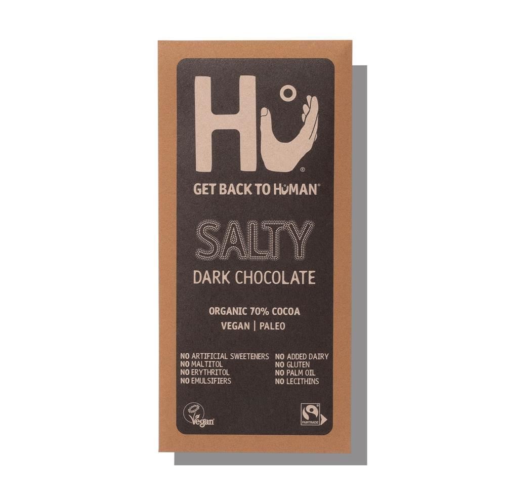 Hu Salty Dark Chocolate Bar 60g - 12 Pack