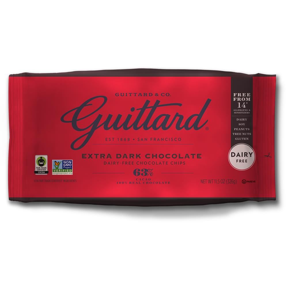 Guittard 72% Extra Dark Chocolate Baking Chips 326g