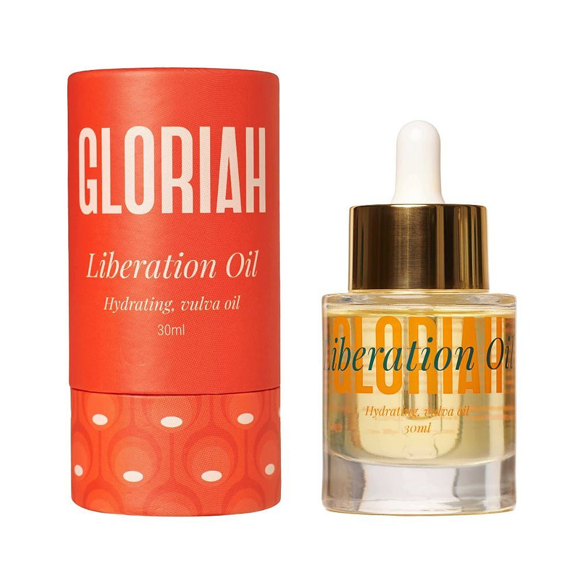 Gloriah 100% natural menopause focussed intimate oil 30ml