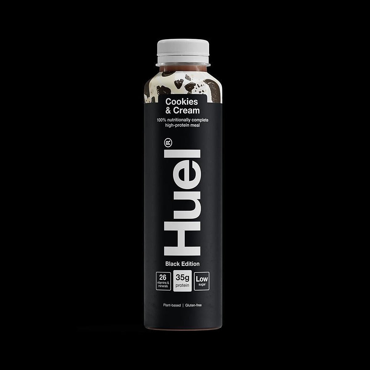 Huel Ready-to-Drink Black Edition Cookies & Cream Flavour. 500ml