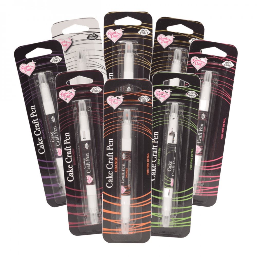 Rainbow Dust Cake Craft Pen - All Colours