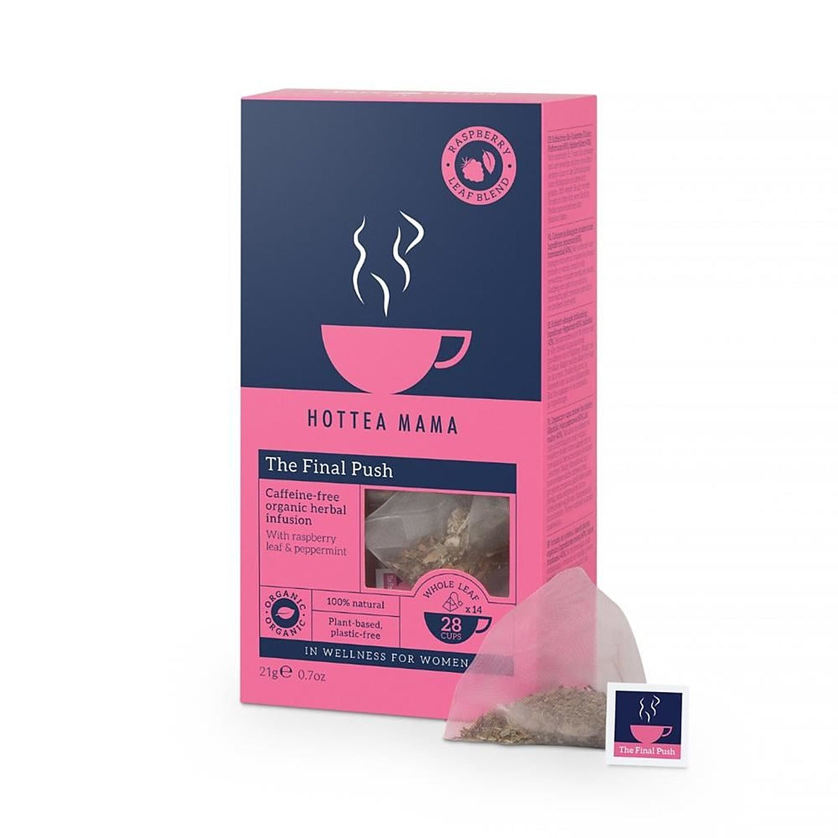 HotTea Mama Organic pregnancy support tea - raspberry leaf & peppermint 14bags