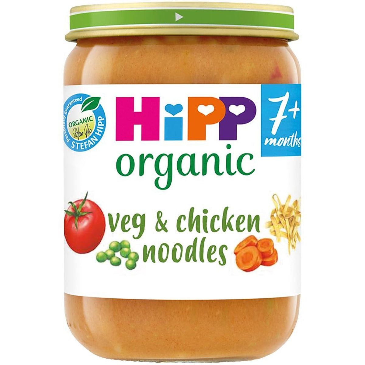 Hipp Organic Vegetables with Noodles & Chicken 190g - 6 Pack
