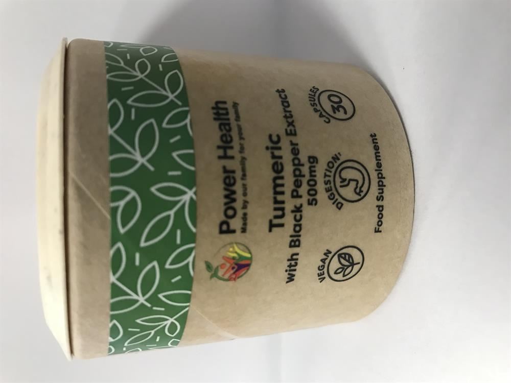 Power Health Turmeric Capsules 500mg 30 capsules