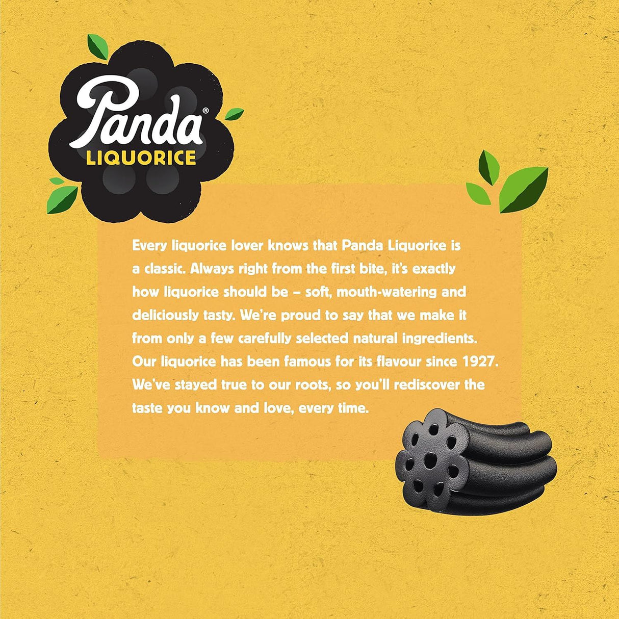 Panda Natural Liquorice Cuts 240g