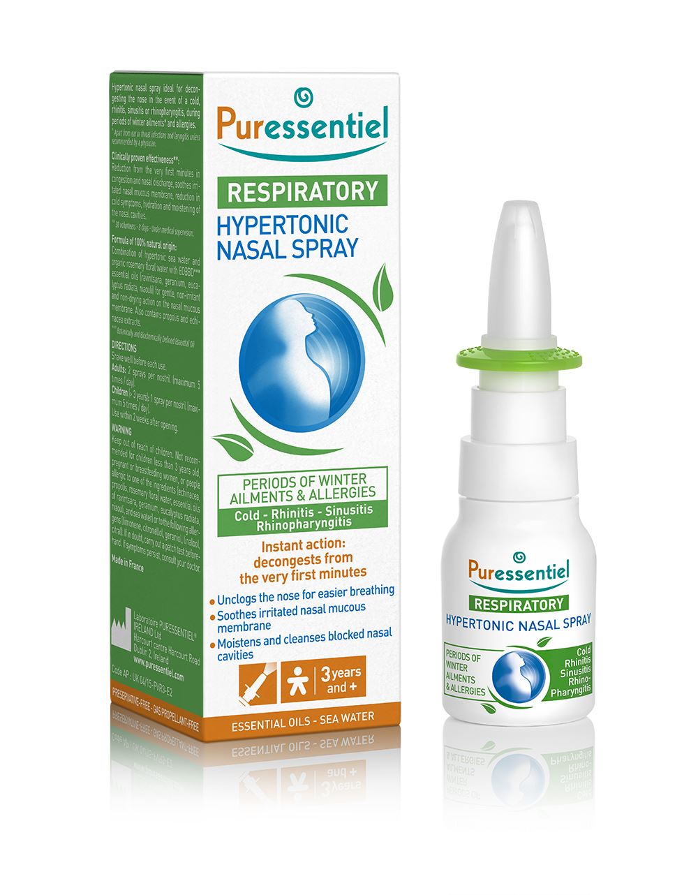 Puressentiel Decongestant nasal spray 15ml