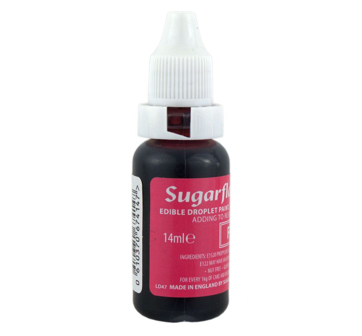 Sugarflair Edible Droplet Paint Liquid - 14ml All Shades