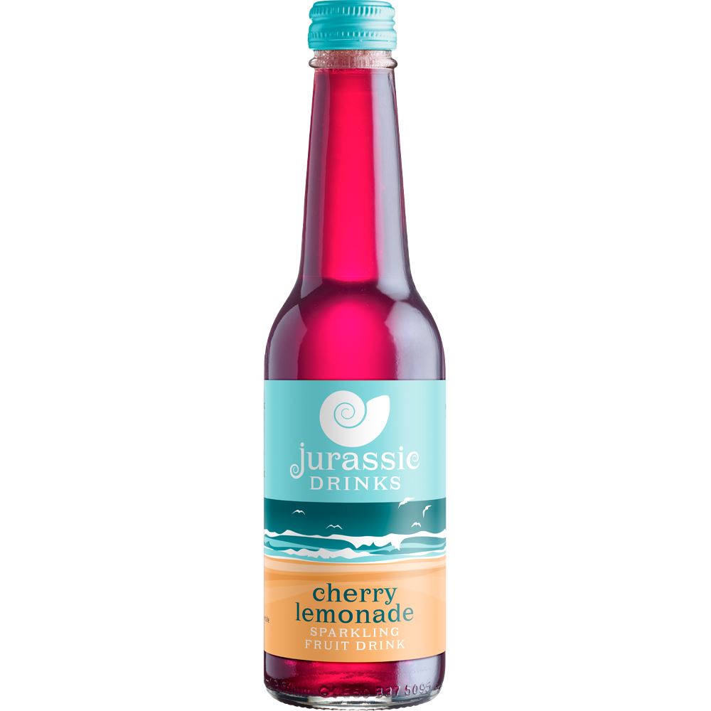 Jurassic Drinks Cherry Lemonade 275ml - 12 Pack