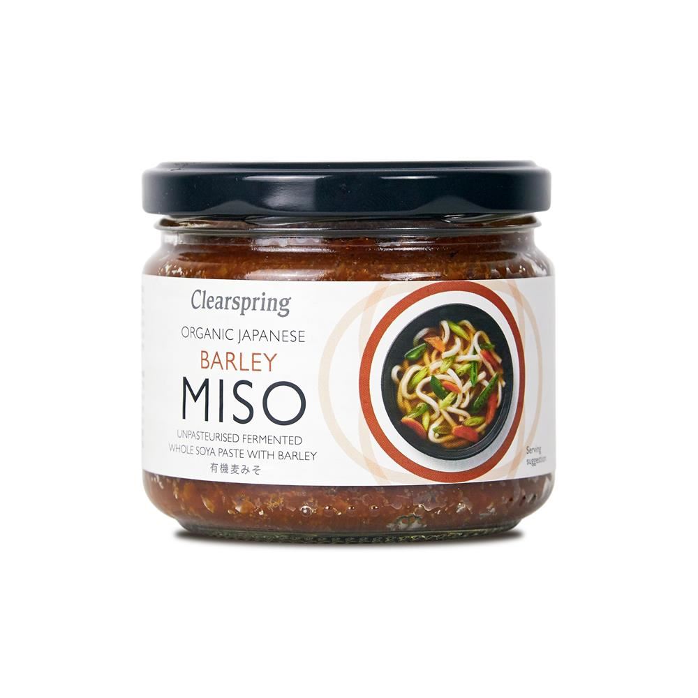 Clearspring Organic Barley Miso jar (up) 300g