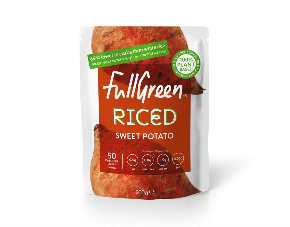 Fullgreen Riced Sweet Potato 200g - 6 Pack