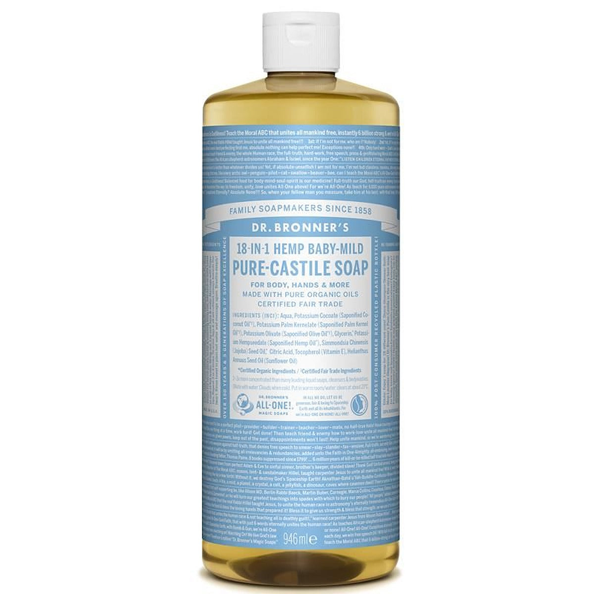Dr Bronner's All-One Magic Soap - All Sizes and Scents - image 18