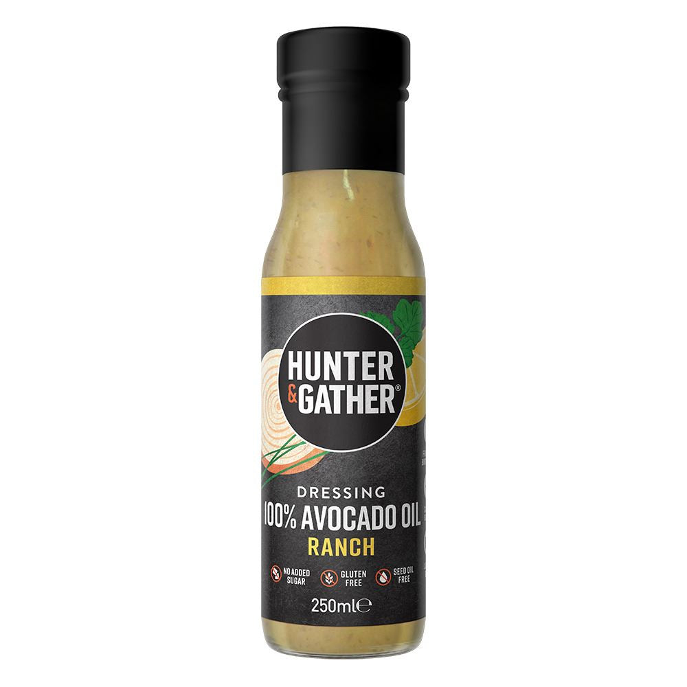 Hunter and Gather 100% Avocado Oil Ranch Dressing 250ml