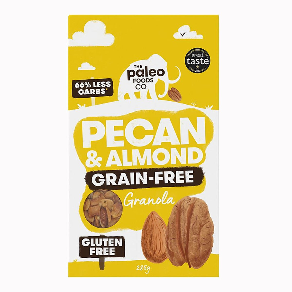 The Paleo Foods Co Pecan & Almond Grain-Free Granola 285g