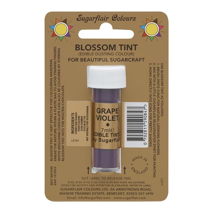 Sugarflair BLOSSOM TINT Edible Food Colour Powder - 7ml