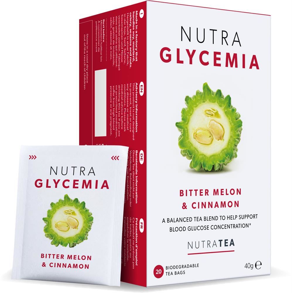 Nutratea Nutra Glycemia Tea 20 Herbal Tea Bags