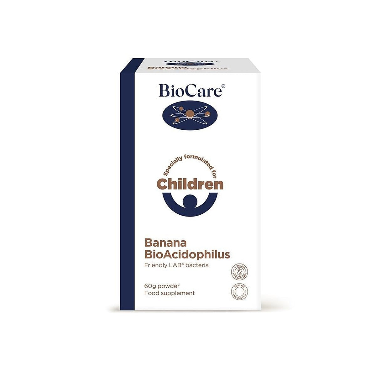 Biocare Children's Banana Bio-Acidophilus 60g