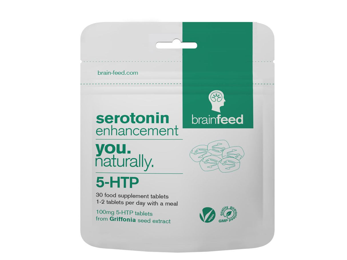 Brain Feed Serotonin Enhancement 5HTP 30 Tablets