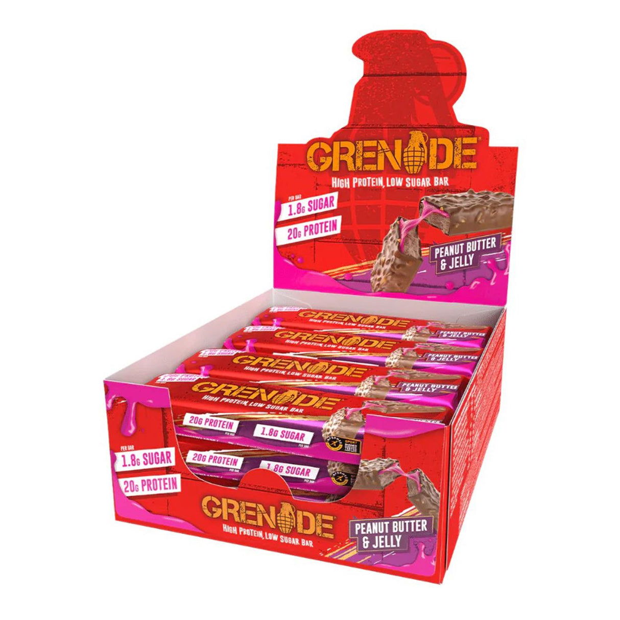 Grenade Carb Killa Protein Bars - All Flavours - 60g - Pack of 12