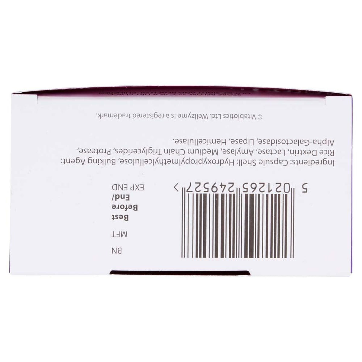 Vitabiotics Wellzyme Digestive Enzymes - 60 Capsules - image 4