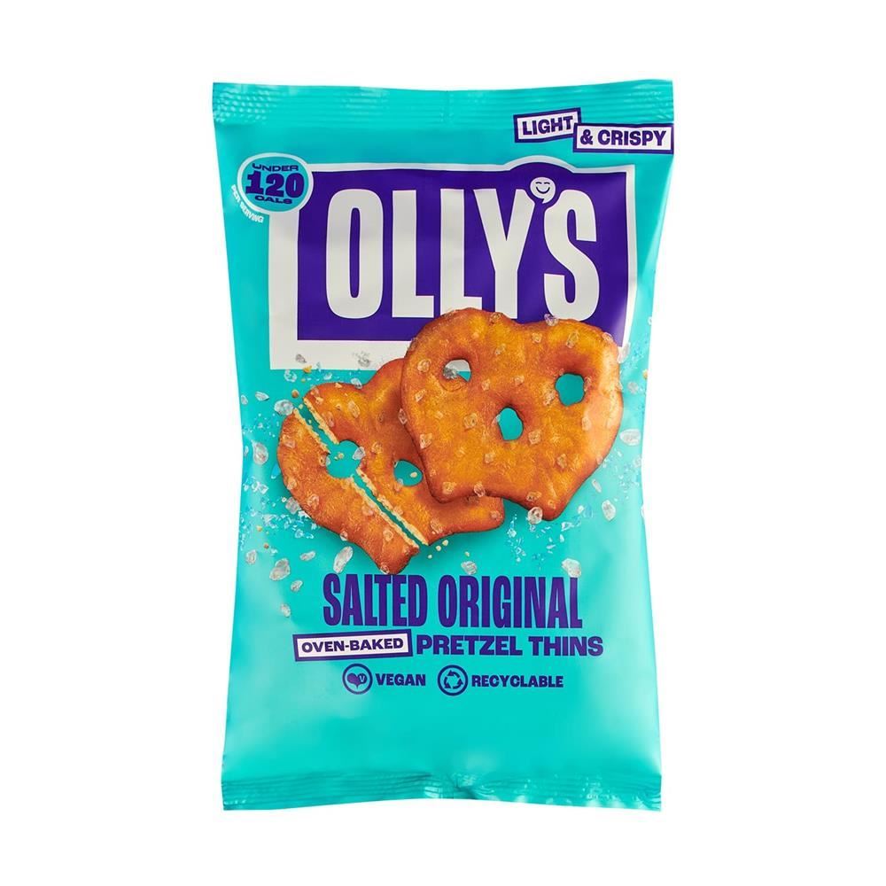 Ollys Salted Original Pretzel Thins 140g - 7 Pack