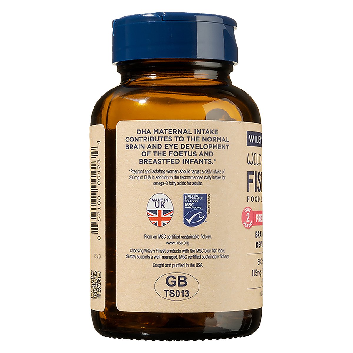 Wiley's Finest Prenatal DHA 60 Softgels - image 3