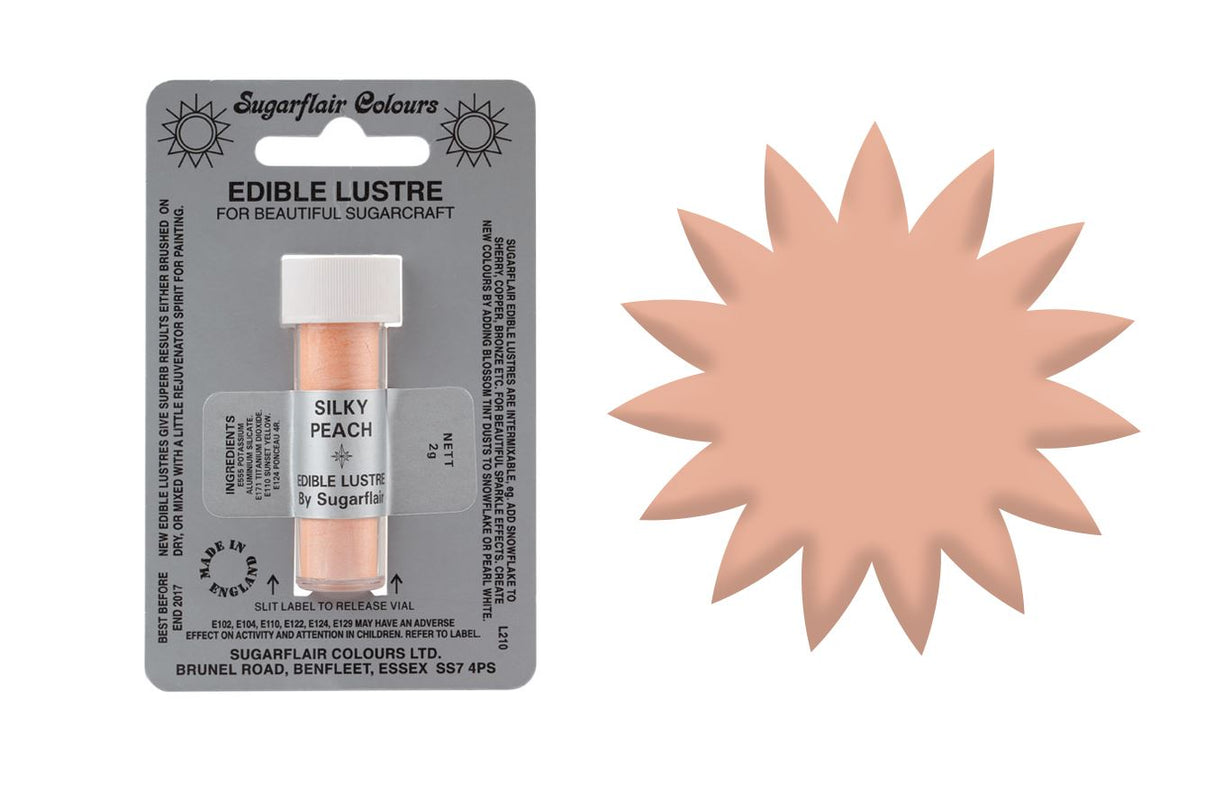 Sugarflair Edible Lustre - 2g All Shades