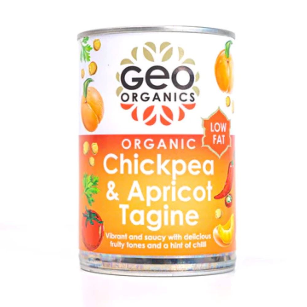 Georganics Cans - Organics Chickpea & Apricot Tagine 400g