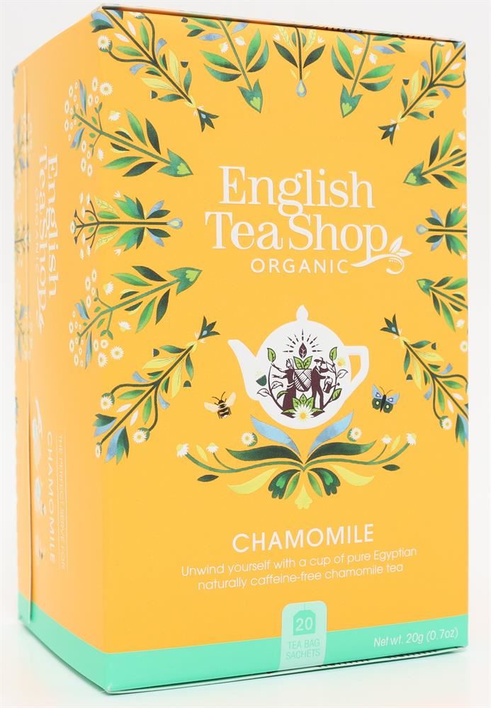 English Tea Shop Chamomile Tea - 20 Tea Bag Sachets